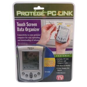Protege PC Link Touch Screen Data Organizer - 32K Memory - As Seen On TV - NEW